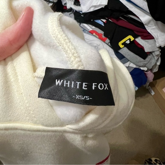 White Fox Boutique Era 8 Hoodie (Cherry Cream) - Picture 14 of 14